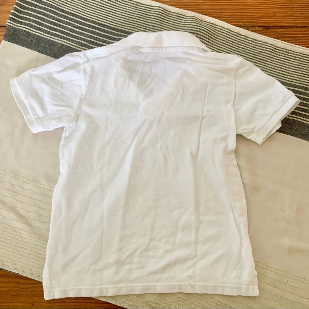 Children’s Place White Polo Shirt size 7/8
